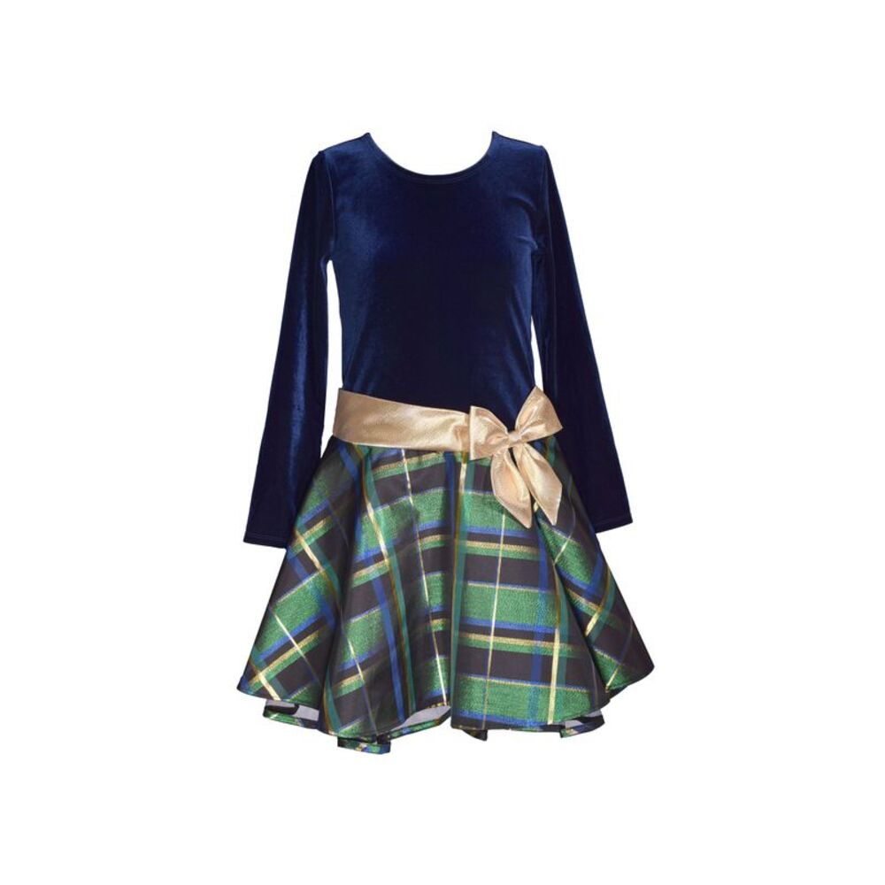 Bonnie Jean Big Girls Plaid Skirt Dress